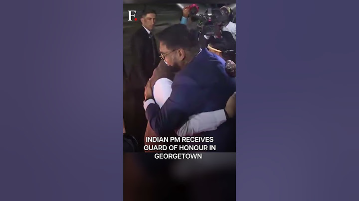 Watch: PM Modi Gets a Warm Welcome in Guyana | Subscribe to Firstpost