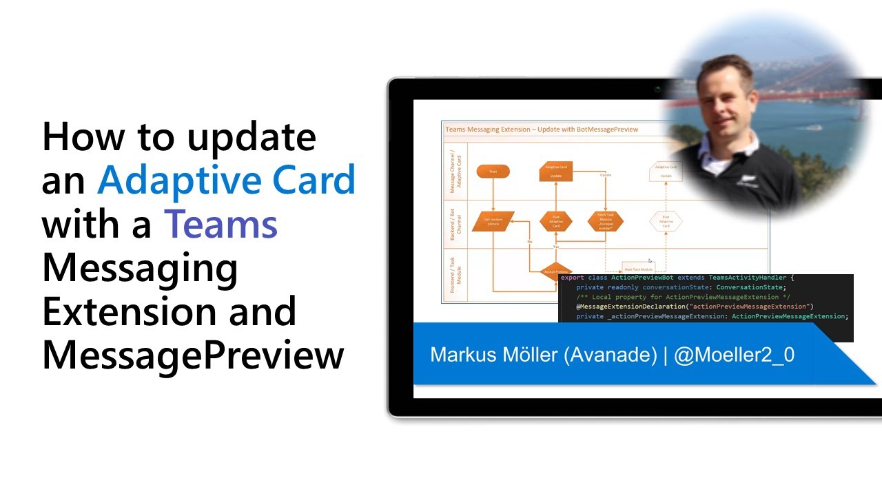 Message extend. Toggle visibility Adaptive Card.