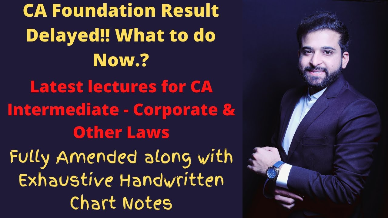 CA Exam Nov 2020 | Date of Results Delayed ? | what to do now.? | CA Inter Latest Lectures