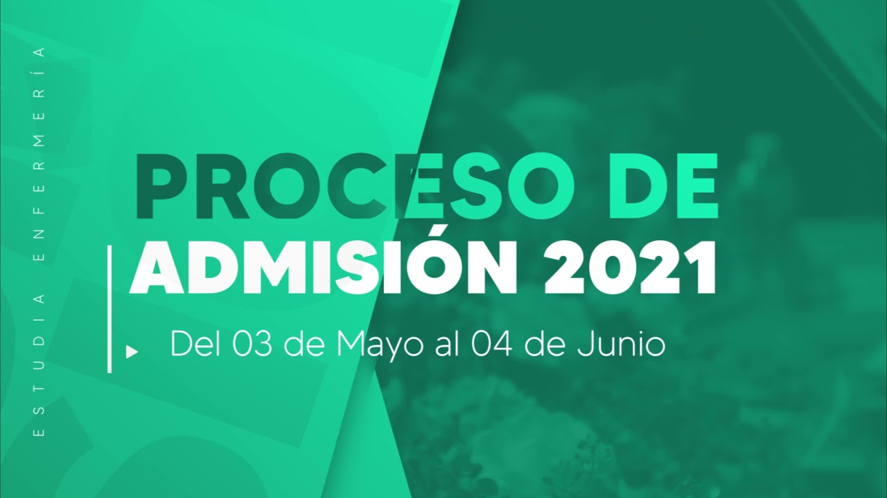 Proceso de Admisión 2021