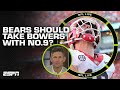 Dan orlovsky thinks the bears should take brock bowers with the no 9 pick   nfl live