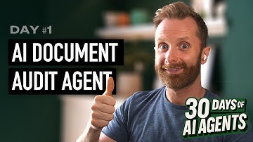 Reviewing 1000s of documents with an AI agent