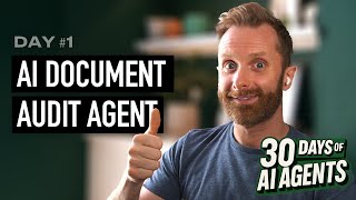 Reviewing 1000s of documents with an AI agent