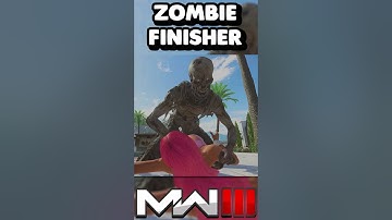 MW3 - Zombie Finishing Move 👀