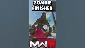 MW3 - Zombie Finishing Move 👀