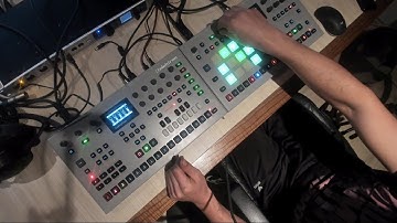 Underground Techno Elektron Analog Four Analog Rytm MK2 by Andee Jay