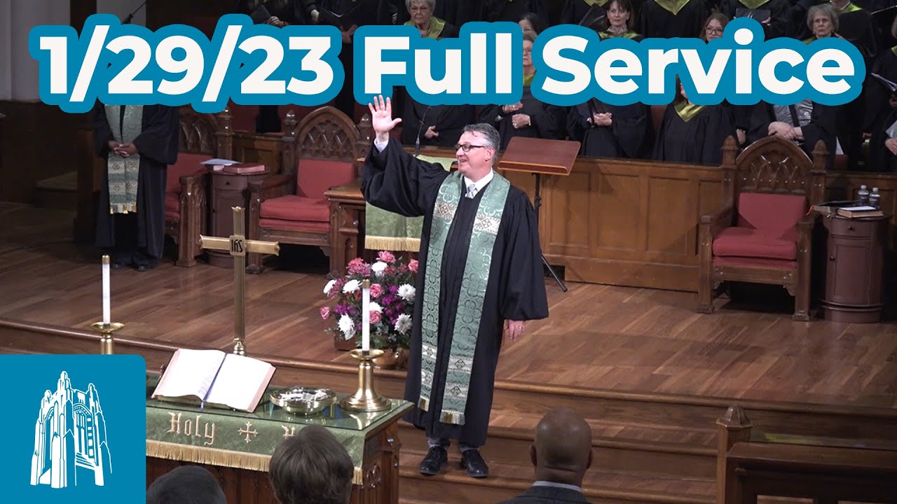 Full Worship Service 1/29/23 - Polk Street United Methodist Church [CC]