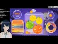 【スイカゲーム】ライブでダブルスイカ達成!2023/10/29ハロウィンwカボチャで世界4位なったLIVE 【VTuber.おのののいもこ 女性実況】