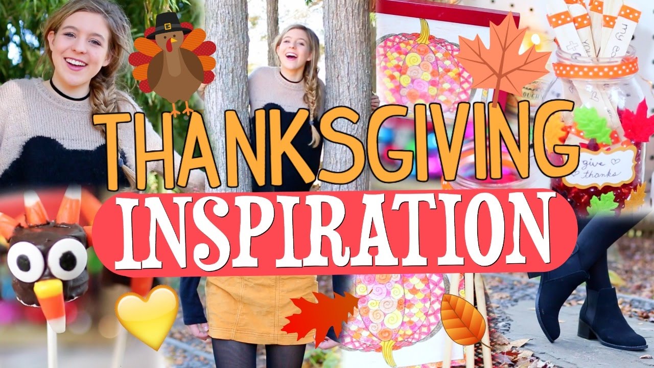 How to Have the BEST Thanksgiving!! | DIY Crafts, Treat, and Outfit Ideas!!