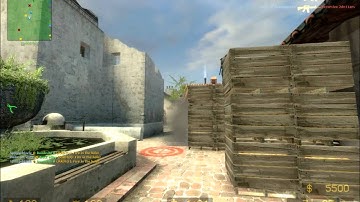CSS Live Gameplay Commentary AWPing on de_inferno