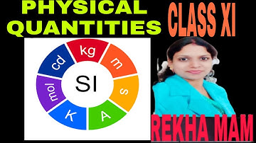 PHYSICAL QUANTITIES | INTRODUCTION | CLASS XI PHYSICS |