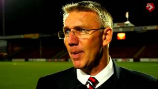 Nigel Adkins' Scunthorpe reaction
