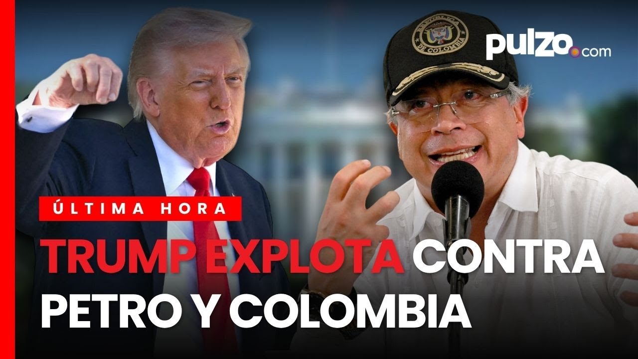 Дональд Трамп называет Густаво Петро «бандитом» и обвиняет Колумбию в том, что она стала «наркопр...