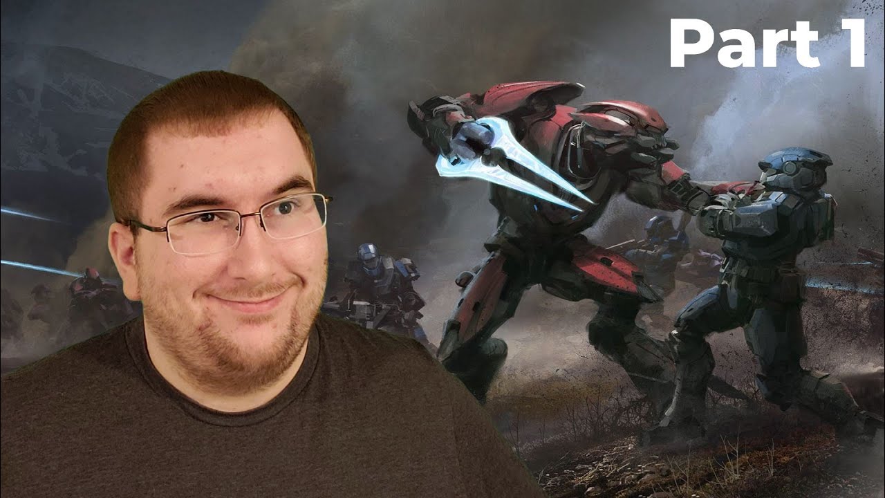 My first time ever playing Halo! - Halo Reach Part 1/2! - YouTube