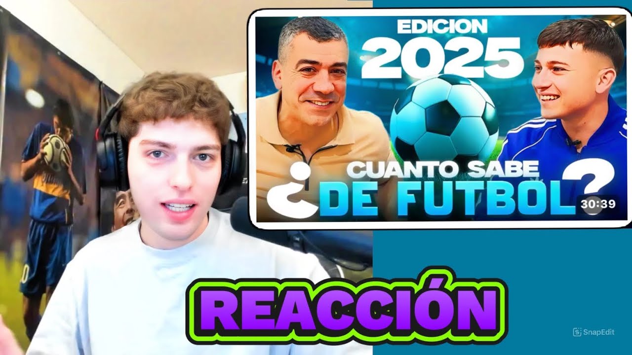 DAVOO XENEIZE vs WALTER QUEIJEIRO | REACCION a CUANTO SABE DE FUTBOL
