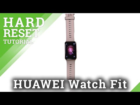 How to Hard Reset HUAWEI Watch Fit New - Reset Settings