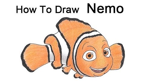 How to Draw Nemo from Finding Nemo