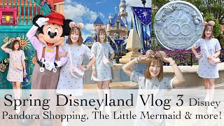 Disneyland Vlog 3 | Disney Park Exclusive Pandora Charms Shopping, The Little Mermaid & more! by fashionstoryteller 694 views 9 months ago 13 minutes, 57 seconds