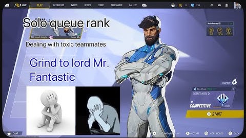 Solo Queue rank then DEALING WITH TOXIC TEAMMATES | Mr. Fantastic Lord experience (Part 1)