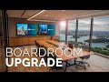 Objective Boardroom Upgrade - Audio Visual Installation