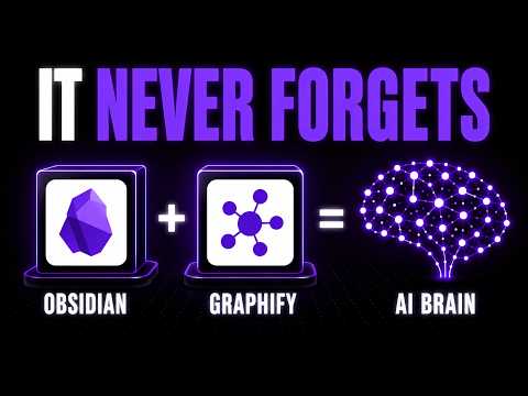 Graphify + Obsidian is INSANE: Build an AI Second Brain That Never Forgets