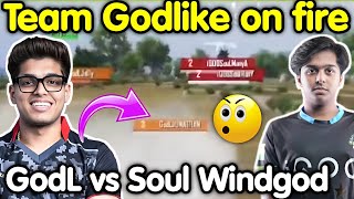 Godlike vs Soul Windgod fight in Pochinki 🔥 Godlike on fire 🇮🇳