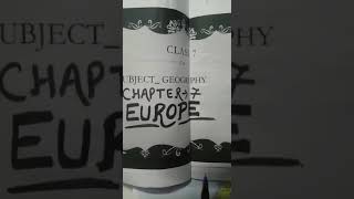 Class 7 Geography Chapter 7 Europe Part 2
