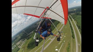 20200712 1 tandem hang glider flight Randall Airport New York