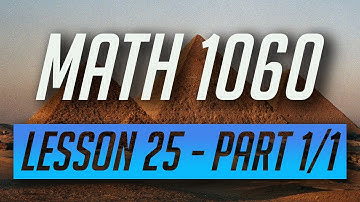 Lesson 25 - Sketching Curves Described by Parametric Equations - Part 1/1