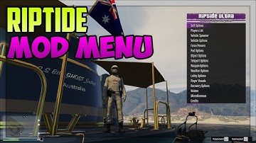 GTA 5 Online: "MOD MENU SHOWCASE - RIPTIDE MOD MENU" (GTA 5 MODS)