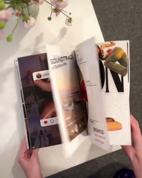 🎀 DIY Birthday Magazine | Vogue-Inspired Template🎀