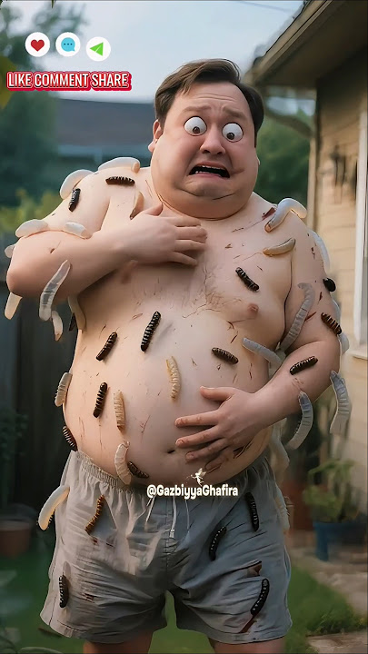 GATAL..GATAL..BELATUNG MENGGANTUNG. Mandi Makanya Mandi!