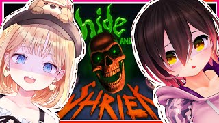 【 Hide and Shriek】国際勝負👊Hi!ame!!Can I play a trick?【ホロライブ/ロボ子さん・Watson Amelia】