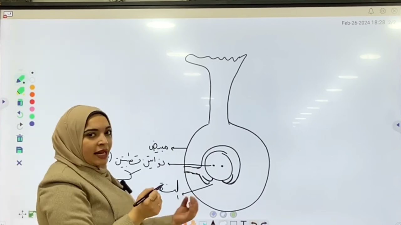 شرح انبات حبة اللقاح و الاخصاب المزدوج للصف الثالث الثانوي | ثانويه عامه مادة الاحياء