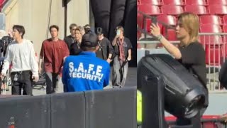 Bts Arrived For Soundcheck At Arirang Concert Tampa Usa Raymond James Stadium