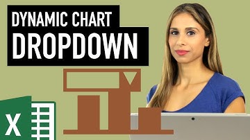 Excel Dynamic Chart with Drop down List (column graph with average line)