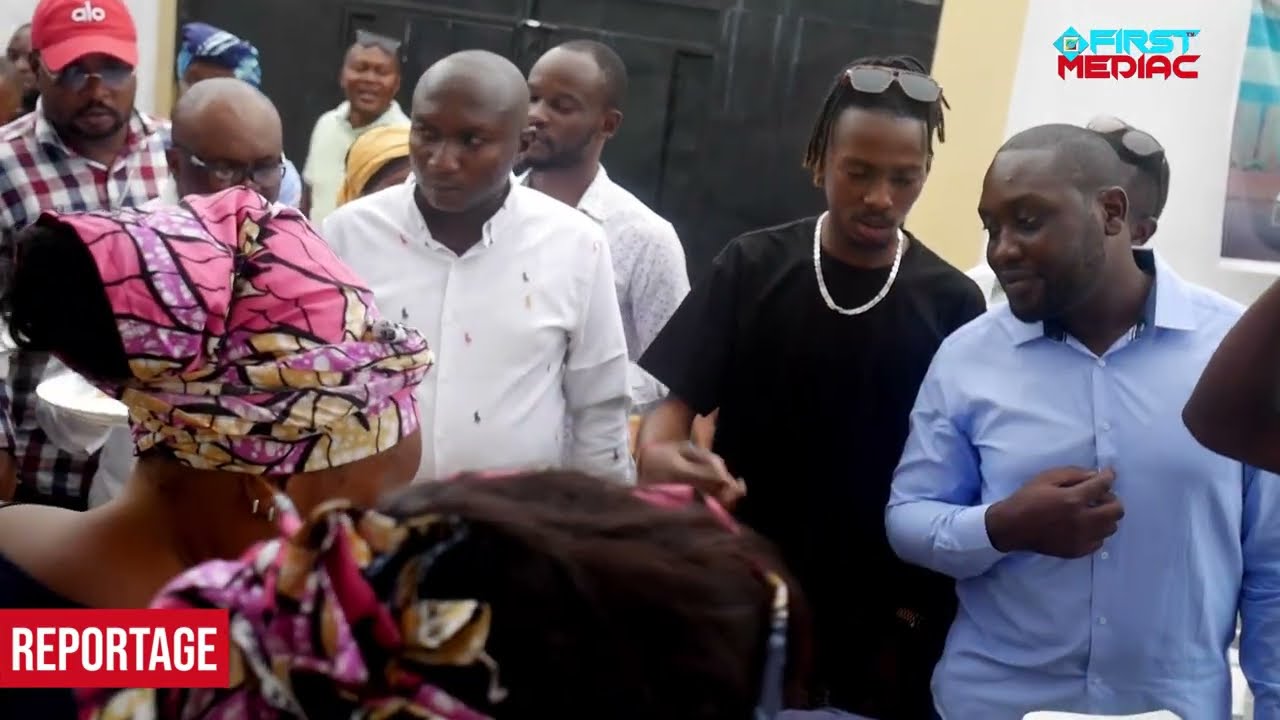 Paterne Maestro reçoit les fils et filles de Kabo à travers l'Association Mokobo et Kabo (AMK)