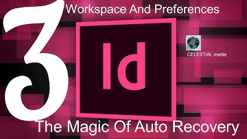 Adobe InDesign CS6 Tutorial - The Magic Of Auto Recovery - Workspace And Preferences