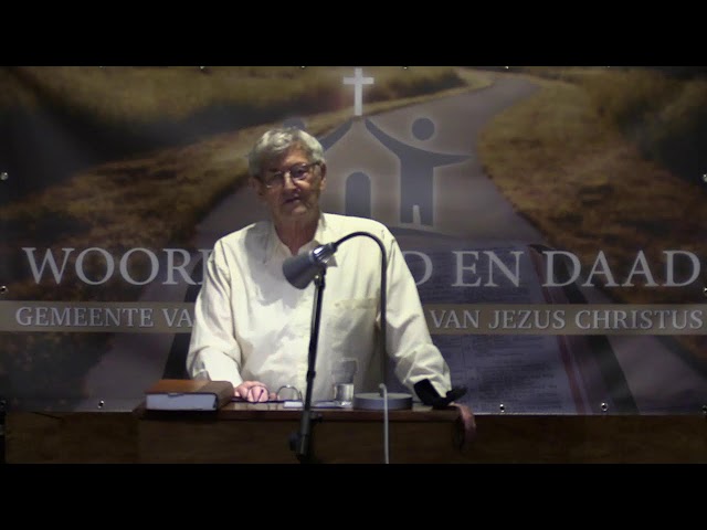 Dirk de Leeuw; Jezus' terugkomst, vergeveing, geloof en opstanding.
