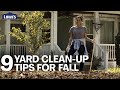 9 Easy Yard Clean-Up Tips for Fall