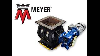 Used Wm. W. Meyer 10 Sq. Universal Duty Rotary Airlock Feeder Valve 3/4HP | JM Industrial Guide