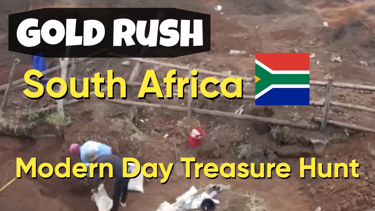 South Africa's Gold Rush: A Modern-Day Treasure Hunt | #SmallScaleMining @Goldminingtips