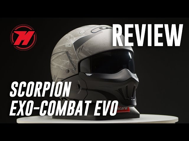 Casque Scorpion Exo-Combat Evo: original et agresif - YouTube