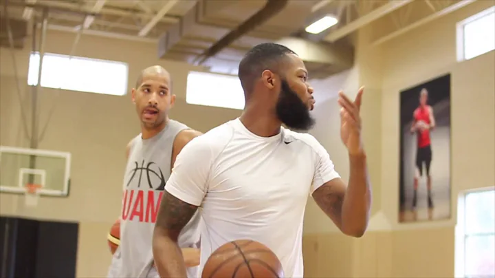 Curtis Washington Basketball Training With Abe Mil...