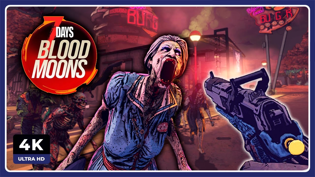 NUEVO PVP ASIMÉTRICO DE 7D2D!!! O_o (c/ Carola y Knekro) | 7 DAYS BLOOD MOONS Gameplay Español