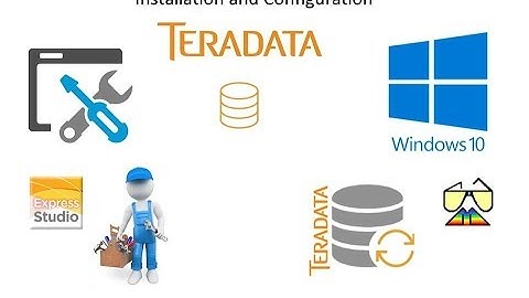 Teradata Installation and Configuration on Windows 10 - Urdu/Hindi