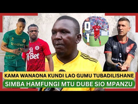 NASSORO SIMBA HAWANA TIMU ANATOLEWA AFADHALI ANAINGIZWA POTELEA MBALI KOCHA WAO HANA AKILI NI WEZI