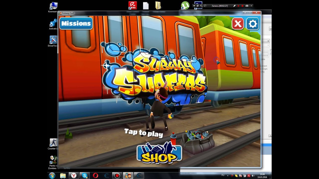 Subway surfers взломанная версия