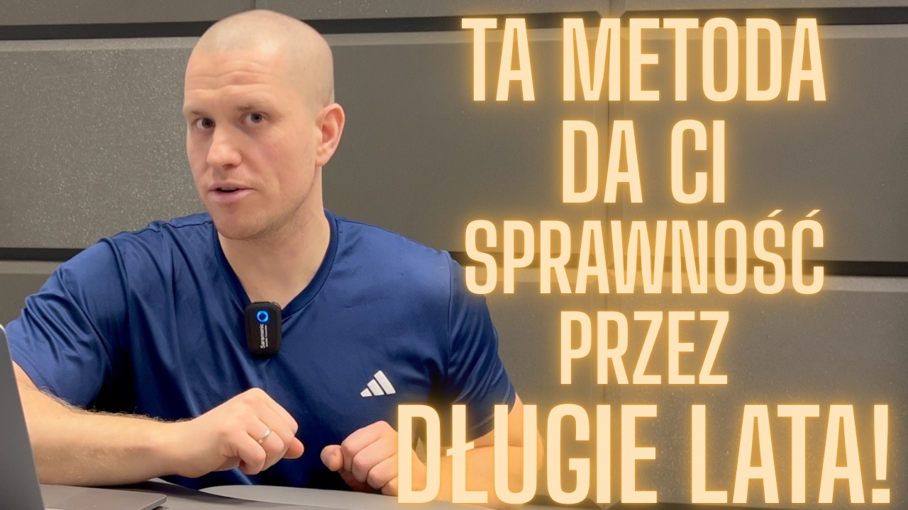 Te ćwiczenia SPOWOLNIĄ TWOJĄ STAROŚĆ i zachowają MIĘŚNIE