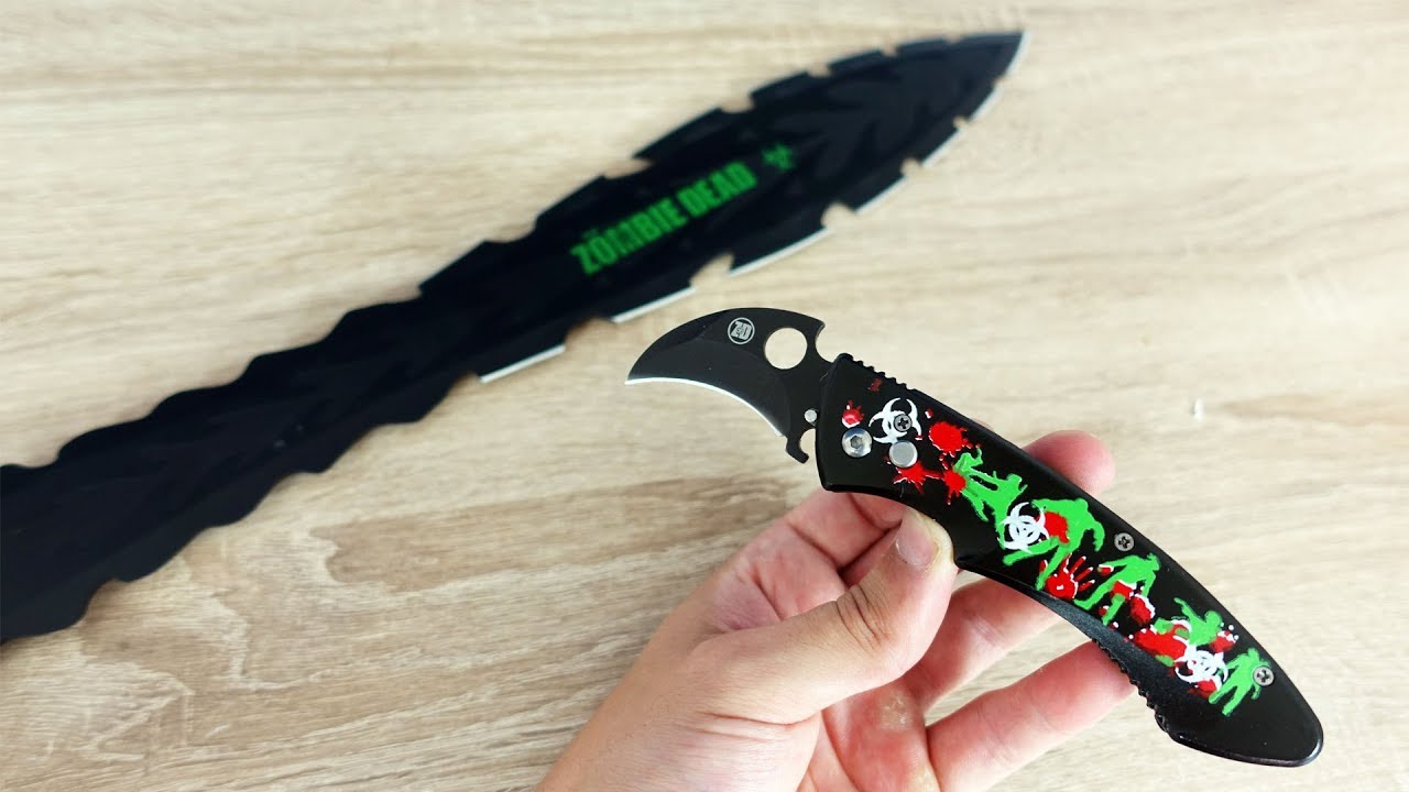 6 neue Messer und 1 Zombie Schwert! (Unboxing)